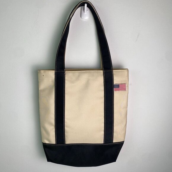 Macys Vintage New York Mini Nylon Tote Bag - Picture 2 of 13